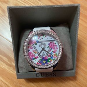 New Floral Patterned Guess Watch